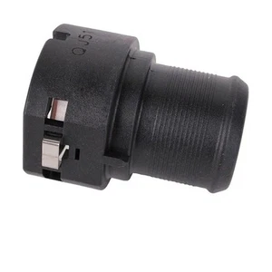 For HYUNDAI For KIA 2011-2018 Hose Connector Lower Radiator 1pc 254853J000 Black - Picture 1 of 12