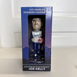 Bobblehead ufficiale Los Angeles Dodgers Clayton Kershaw 5K 30/09/23 raro!! - Foto 1 di 6