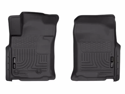 Husky Weatherbeater Floor Mats Fit 10-13 Lexus GX/10-12 4Runner Front Blk 2pc Foto 1 de 4