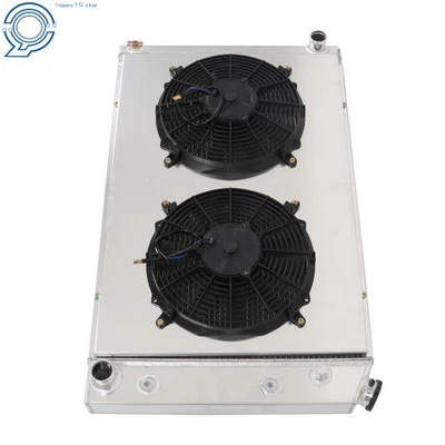 716 3 Row Radiator Shroud Fan For Chevy C/K C10 C20 C30 K10/20 GMC Truck 1973-87 Foto 1 de 4