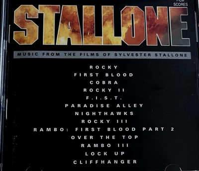 Stallone Music From The Films Of Sylvester Stallone Rare Australian 1994 CD - Image 1 of 2