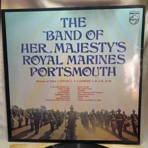 The Band Of Her Majesty's Royal Marines Portsmouth - 12" LP Philips SBL7928 1970 - Picture 1 of 7