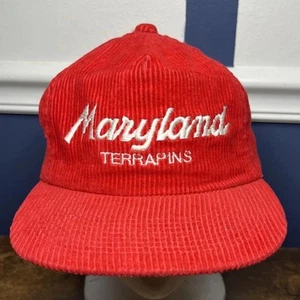 Maryland Terrapins MD Corduroy Hat The Chord MacGregor Sport’s Specialties Green - Picture 1 of 11