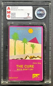 THE CURE Boys Don’t Cry SEALED 1980 PVC Records AMG GRADED U.S. CASSETTE - Picture 1 of 7