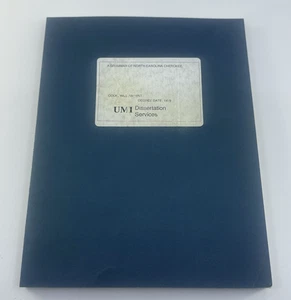 A Grammar of North Carolina Cheroke 1998 (1979) Cook UMI Dissertation RARE!! - Picture 1 of 16