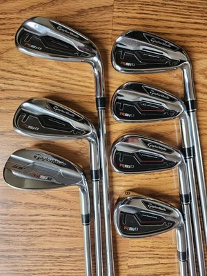 华丽 TaylorMade RSi 1 铁杆套装 5-PW & SW True Temper Reax 90 硬钢右手 — 第 1/4 张图片