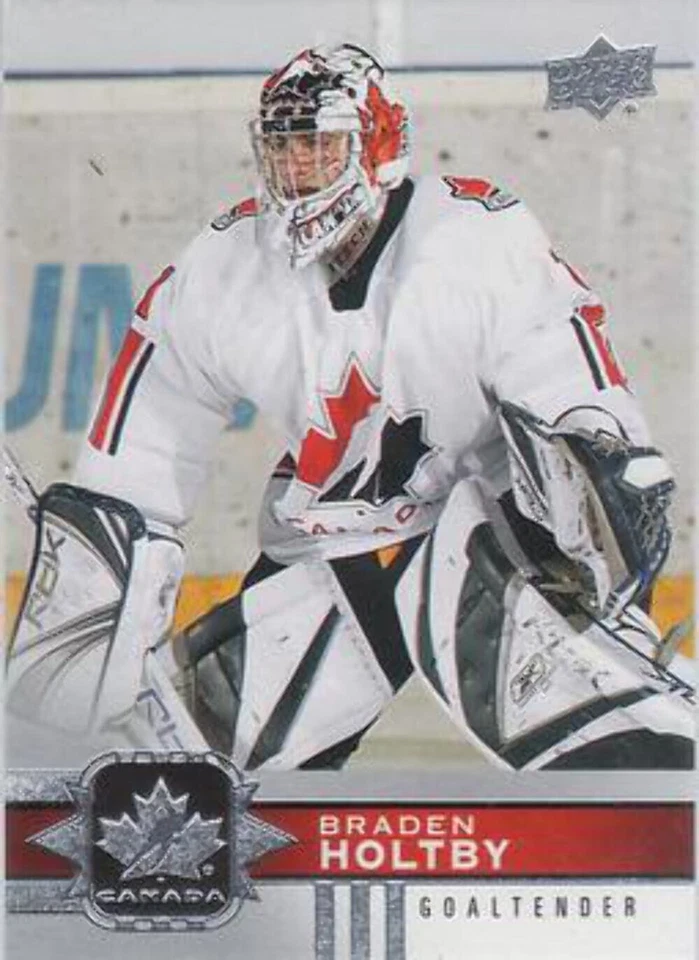#37 Braden Holtby - Canada - 2017-18 Upper Deck Canadian Tire Team Canada Hockey - Image 1 of 1