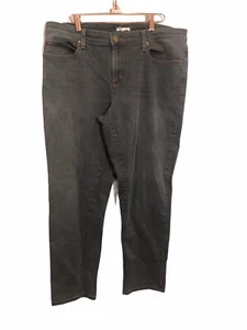 Eileen Fisher Organic Stretch Skinny Jeans Womens Size 14 High Waisted Gray - Picture 1 of 6
