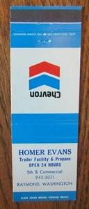 CHEVRON GAS STATION: HOMER EVANS (RAYMOND, WASHINGTON) -G6 - Picture 1 of 1