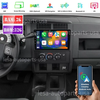 Unidad principal para Dodge Dakota 2002-2004 9" CarPlay Android Wifi RDS Radio GPS NAVEGACIÓN  Foto 1 de 4