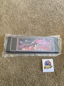 Szabo’s Arcades 1Up Tempest Marquee Slip On Cover / Brand New And Unopened! - Picture 1 of 3