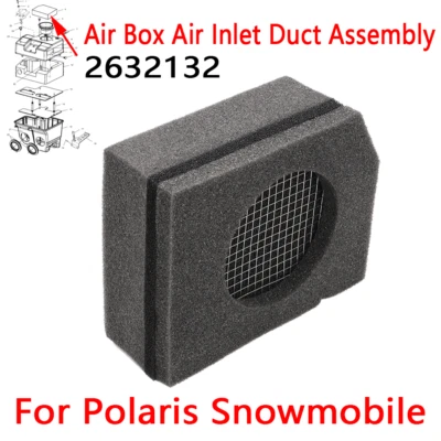 For Polaris #2632132 Air Box Inlet Duct Assembly 2000-2002 SKS RMK 600 700 800 - Image 1 of 4