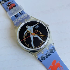 Swatch Watch Discobolus 1991 GN141 - Picture 1 of 3