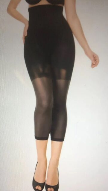 Spanx SHEERS Tights PERFECT Pantyhose BOOTYFULL BLACK Plus Size 7 G 1X 2X 3X