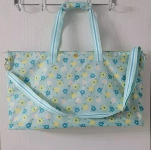 Simply Southern Weekender Duffle Bag Tote | Green Floral  - Picture 1 of 21