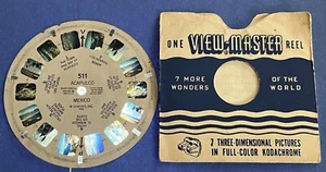 Carrete View Master 511 "Acapulco México" 1944 - Imagen 1 de 5