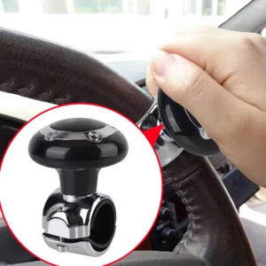 Manija de volante de coche camión antideslizante bola de refuerzo perilla giratoria accesorios - Imagen 1 de 9