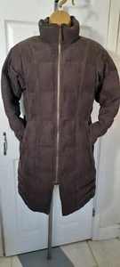 Musto Duck Down Padded Longline Jacket, Size Uk 10, Brown Super Cosy And Warm.. - Picture 1 of 14