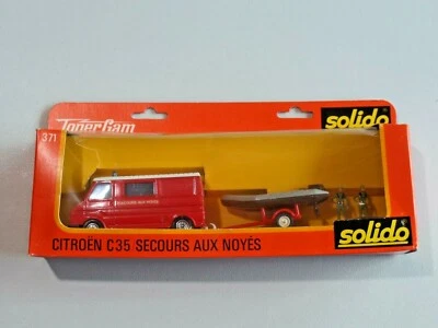 Juego de tóner Solido Citroen C35 Nº Remolque para botes camión Secours Aux Noyes 371 para chicos Foto 1 de 4
