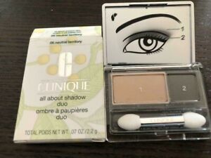 CLINIQUE ALL ABOUT SHADOW DUO ~ CHOOSE SHADE ~ NEW IN BOX