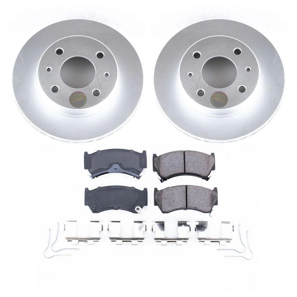 Kit de frenos de disco PowerStop - Delantero - Se adapta a Nissan 200SX 1995-1998, Nissan Sentra 19 Foto 1 de 4