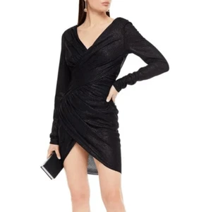 Neu Alexandre Vauthier V-Ausschnitt Minikleid Body Größe 6 US 38 Small - Bild 1 von 15