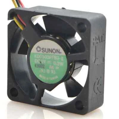 SUNON Cooling Fan  KD0503PFB3-8 5V 0.3W 3010 30x30x10mm 1.2"x1.2"x0.4" - Image 1 of 4