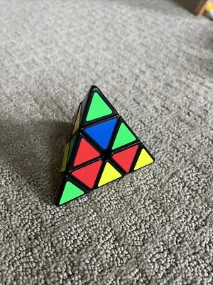 Pyramid Pyraminx Speed Cube Magic Twist 3D Puzzle Brain Teaser  SHIPS ASAP!!! - Image 1 of 3