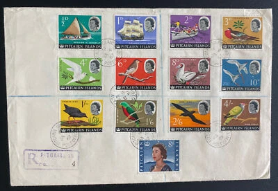 1967 Pitcairn Island First Day Cover FDC Full Stamp Set - Image 1 of 2