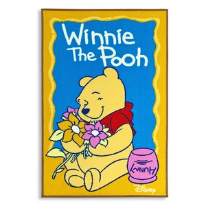 Tappeto antiscivolo cameretta bambini Disney Winnie the Pooh 80x120 cm 4837 - Picture 1 of 2