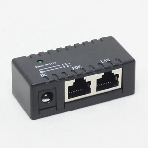10 pcs Passive PoE Injector Splitter Module Wall Mount (4,5+/7,8-) 5.5*2.1mm DC - Zdjęcie 1 z 5