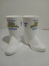 2 Dolly Parton's Dixie Stampede Show Boot Cup Pepsi Cola 2016 Collector Series 
