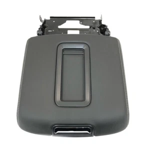 Silverado Sierra cuero negro consola central tapa reposabrazos 2014-2018 fabricante de equipos originales - Imagen 1 de 5