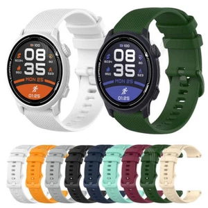 For COROS APEX 2 Pro / PACE 2 3 / APEX 46mm 42mm Soft Silicone Strap Watch Band - Picture 1 of 31