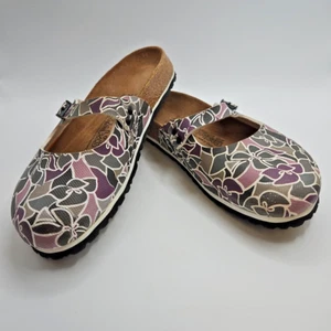 Birki’s By Birkenstock Maria Floral Clogs Sandals Sz US 6 EU 37 - Picture 1 of 10