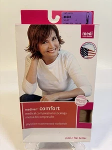 Mediven Comfort, 30-40 TALLA III Braguita de Compresión Puntera Cerrada, Natural 48203 - Imagen 1 de 5
