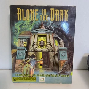 Alone In The Dark PC Computer Big Box Complete In Box CIB EXC Condition IBM 3.5" - Picture 1 of 8
