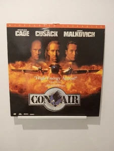 Con Air - Laserdisc 1997 Movie LD Rare NTSC Nicolas Cage Action - Bild 1 von 2