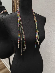 Lot of 4 Vintage Eye Glass Chains Mixed Media Colors and Styles - Picture 1 of 6