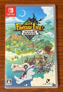 Fantasy Life I: The Girl Who Steals Time (JP Nintendo Switch, 2025) CIB - Picture 1 of 3