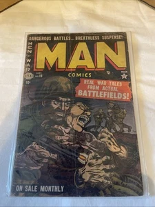 MAN Comics #18 September 1952 ATLAS Comics - Golden age - Men At War - Picture 1 of 11