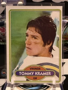 1980 Topps #138 Tommy Kramer QB Vikings JH 13i - Picture 1 of 2