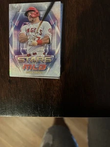 2023 Topps Series 1 - Stars of Mlb Mike Trout #SMLB-2 Bulk Of Star Of MLB - Picture 1 of 2