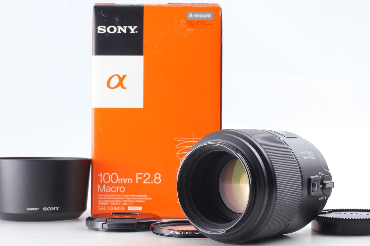 中古】ソニー SONY 100mm F2.8 Macro SAL100M28 SONY - □マクロレンズ