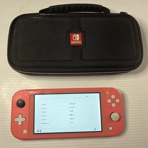 Paquete de consola portátil Nintendo Switch Lite 32 GB rosa coral con 32 GB SD/estuche - Imagen 1 de 22