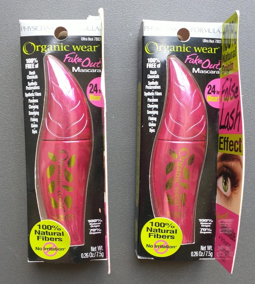 Physicians Formula Organic Wear Fake out Mascara 7883 Ultra Black