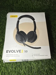 NEW Jabra Evolve2 50 Wired Stereo Headset Active Noise Cancellation & AirComfort - Afbeelding 1 van 3