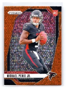 Prizm Michael Penix Jr Orange Disco Falcons Rookie RC #378 2024  - Imagen 1 de 1
