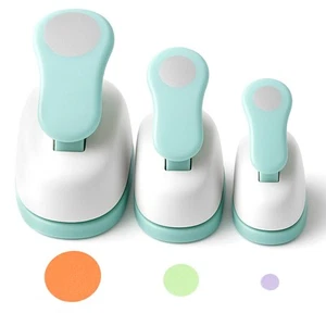 3PCS Circle Hole Punch, Different Size(1+ 5/8 + 3/8 Inch) of Scrapbooking Cut... - Picture 1 of 6