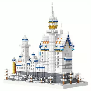 Create Neuschwanstein Castle with 2790pcs Miniature Building Blocks Landmarks - Picture 1 of 3